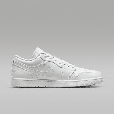 Nike Air Jordan 1 Low ホワイト Air Jordan 1 Low Men's Shoes. Nike BG